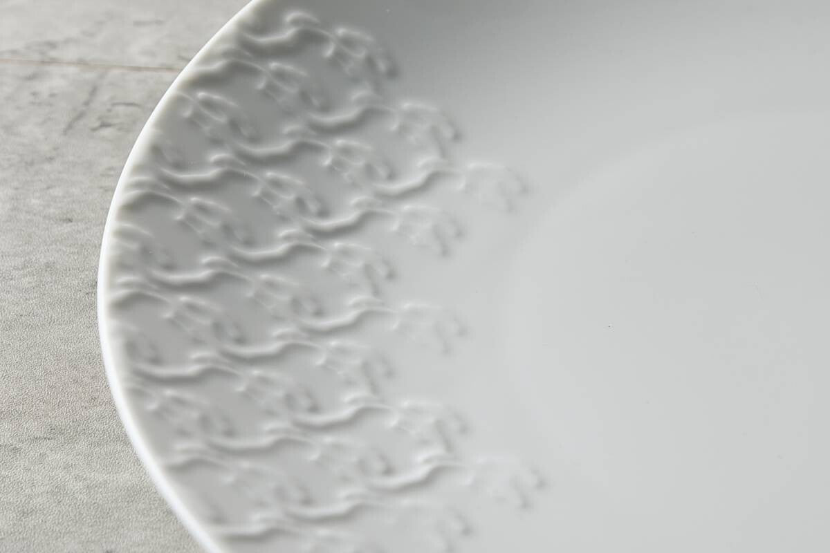 Miyama Traditional Pattern Sho-Chiku-Bai Dinnerware Set (Pure White Version) - miyama深山食器