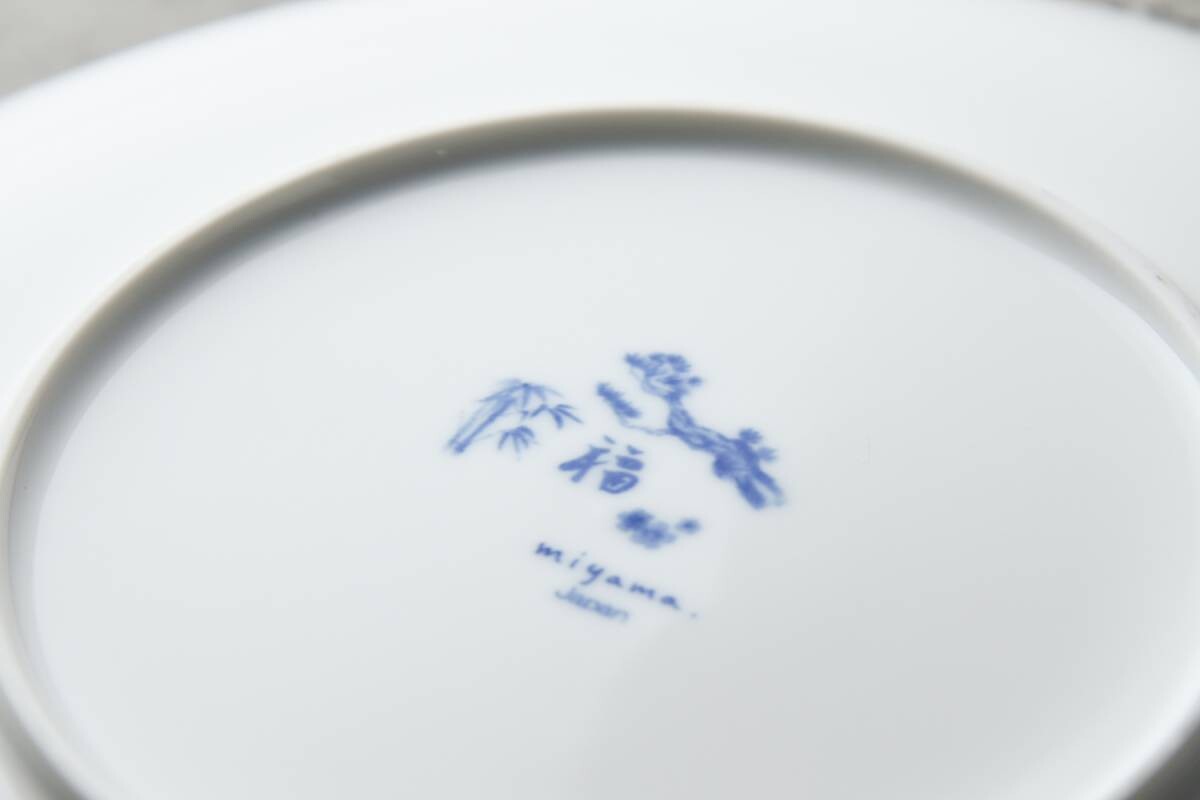 Miyama Traditional Pattern Sho-Chiku-Bai Dinnerware Set (Pure White Version) - miyama深山食器