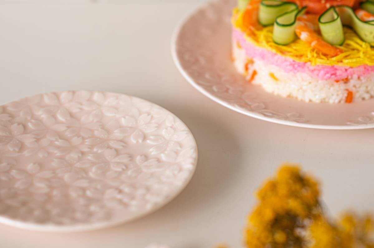 Miyama Sakura Cherry Blossom Pink Plates - miyama深山食器