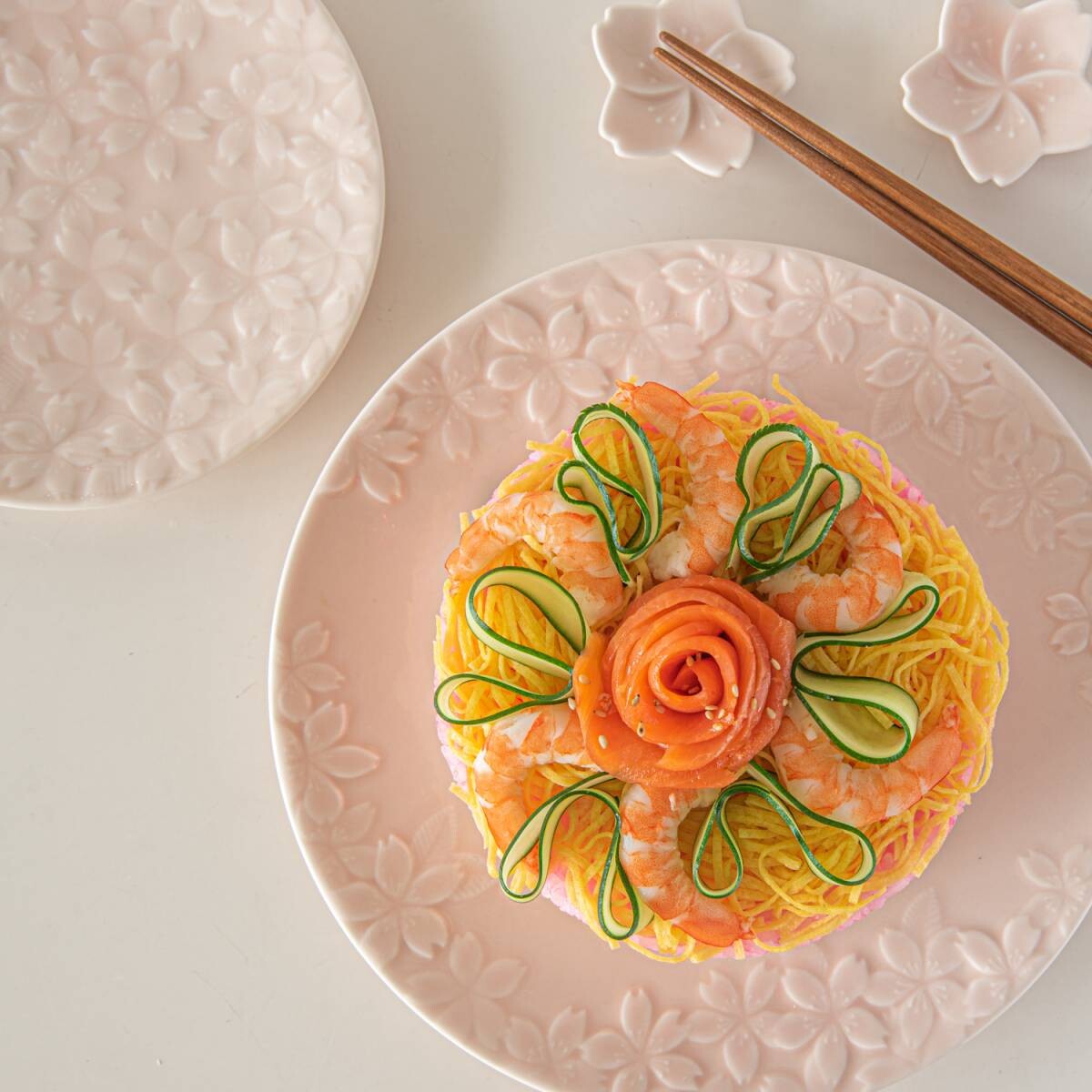 Miyama Sakura Cherry Blossom Pink Plates - miyama深山食器