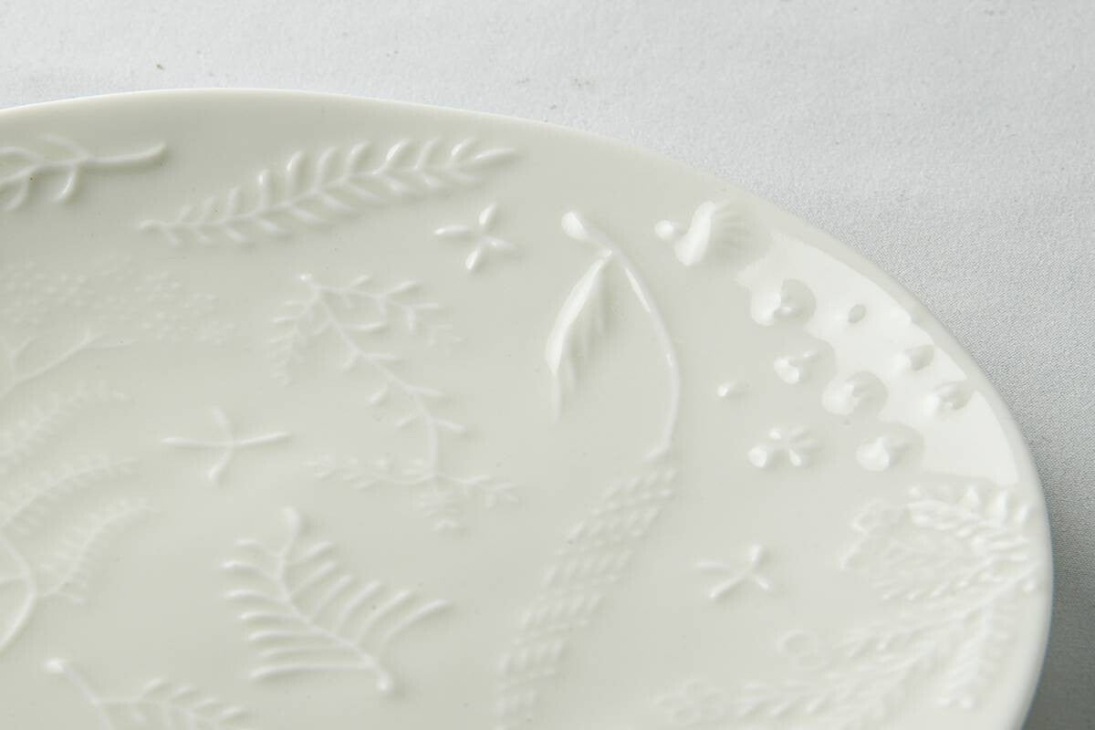 Miyama Wildflower Float Relief Plate