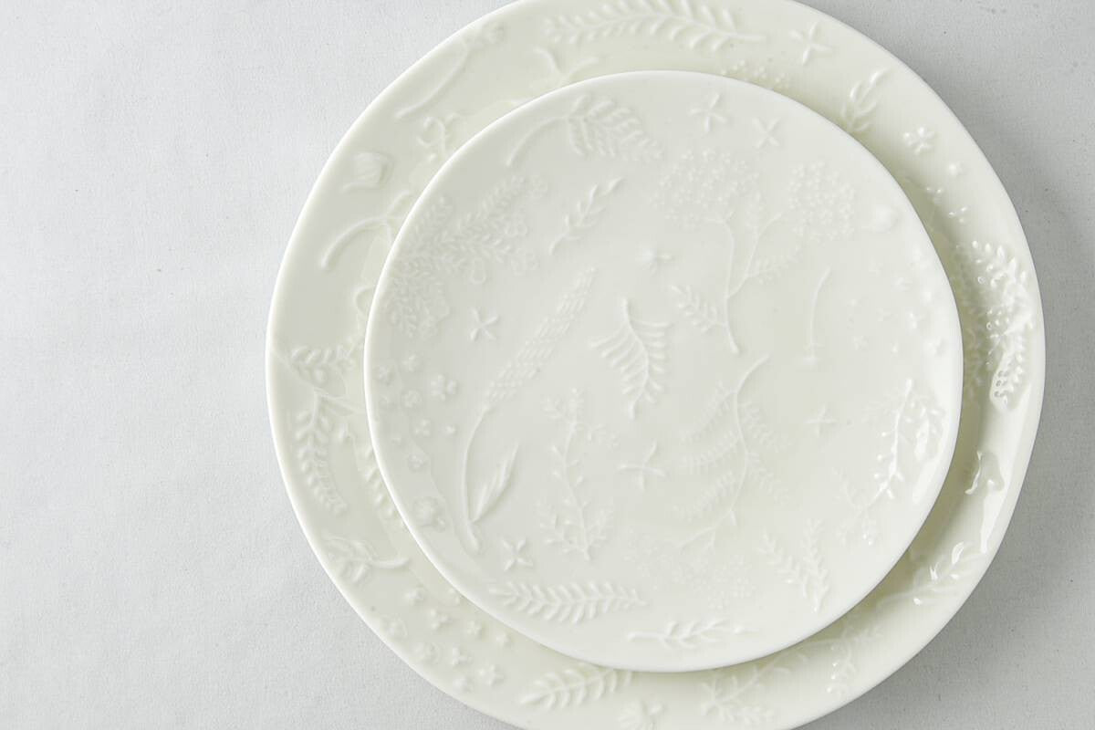 Miyama Wildflower Float Relief Plate