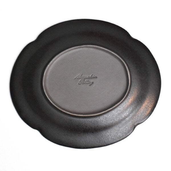 Minoware Cloud Shape Oval Plate - Marushin Pottery丸新製陶所