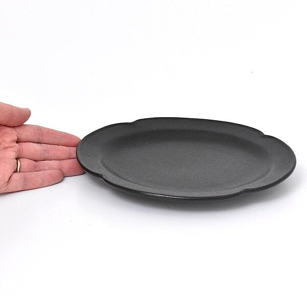 Minoware Cloud Shape Oval Plate - Marushin Pottery丸新製陶所