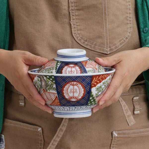 Mino Ware Donburi Bowl with Lid- Haruyama Seito春山制陶