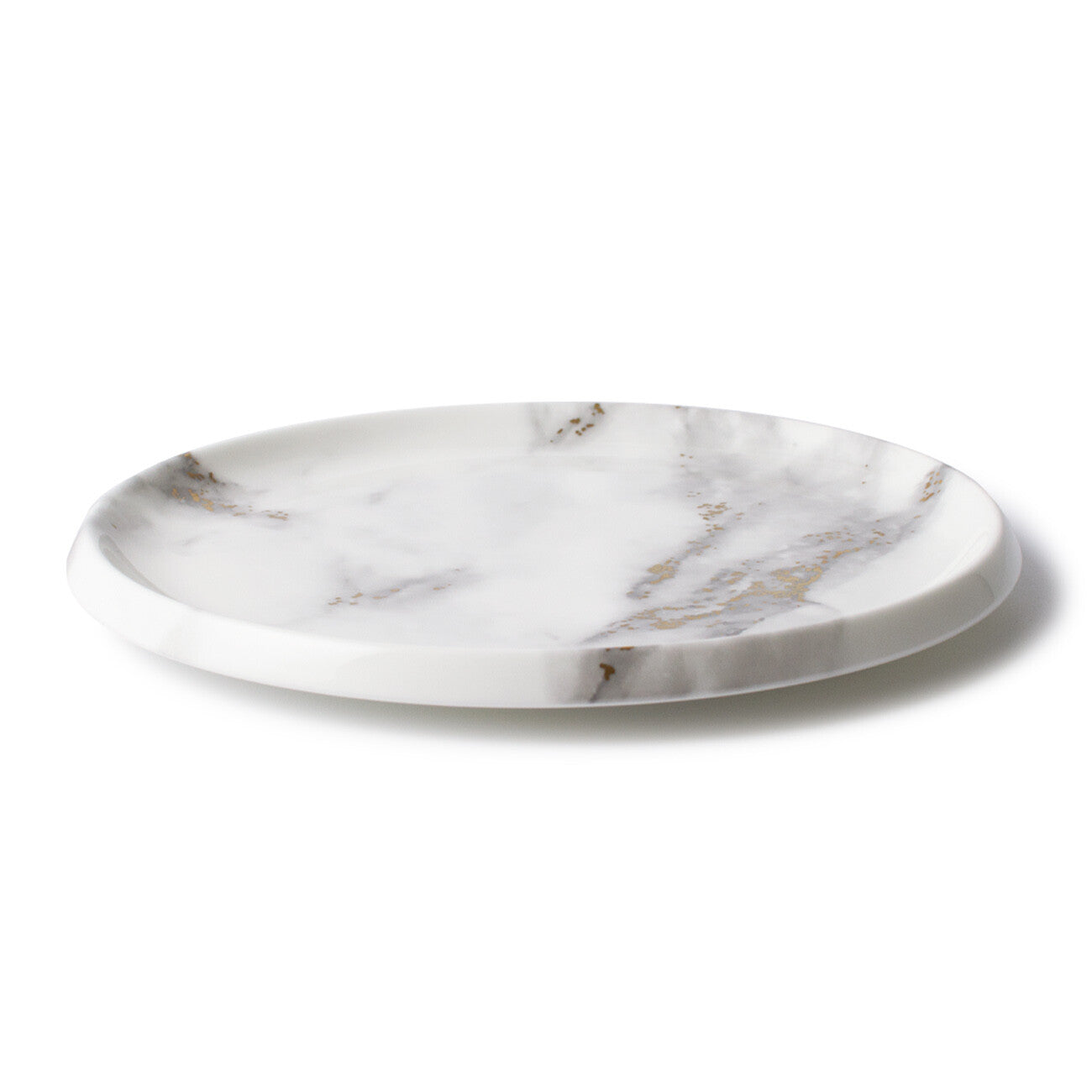 NIKKO Serving Dish with Marble Pattern