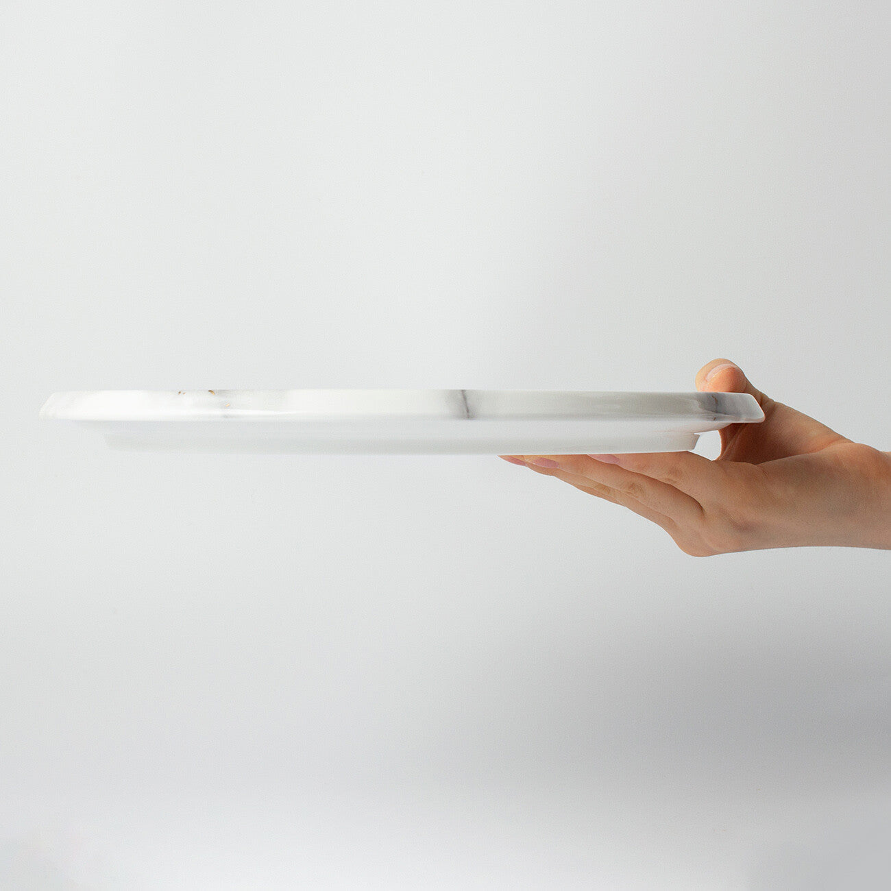 NIKKO Serving Dish with Marble Pattern