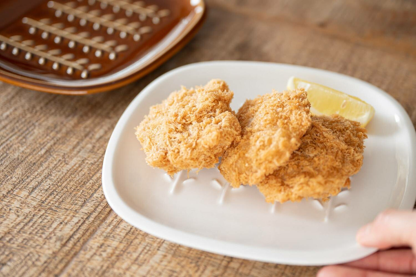 Miyama "crust" toast breakfast plate