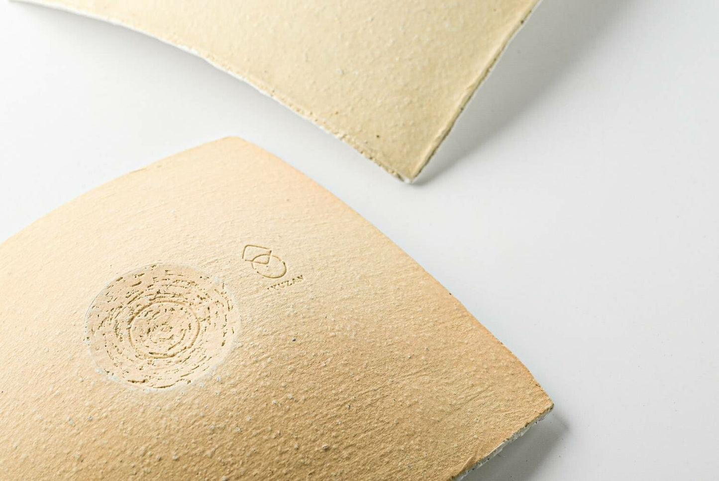 JYUZAN "Inka" square bowl white - Minoware 寿山