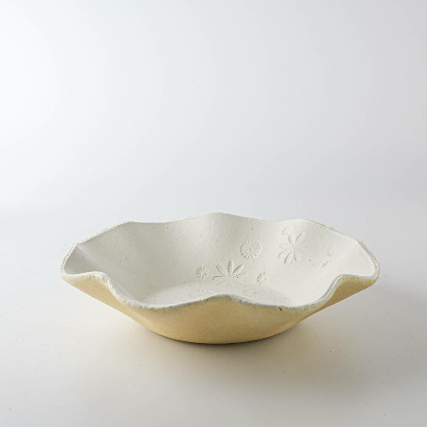 JYUZAN "Inka" bowl white - Minoware 寿山