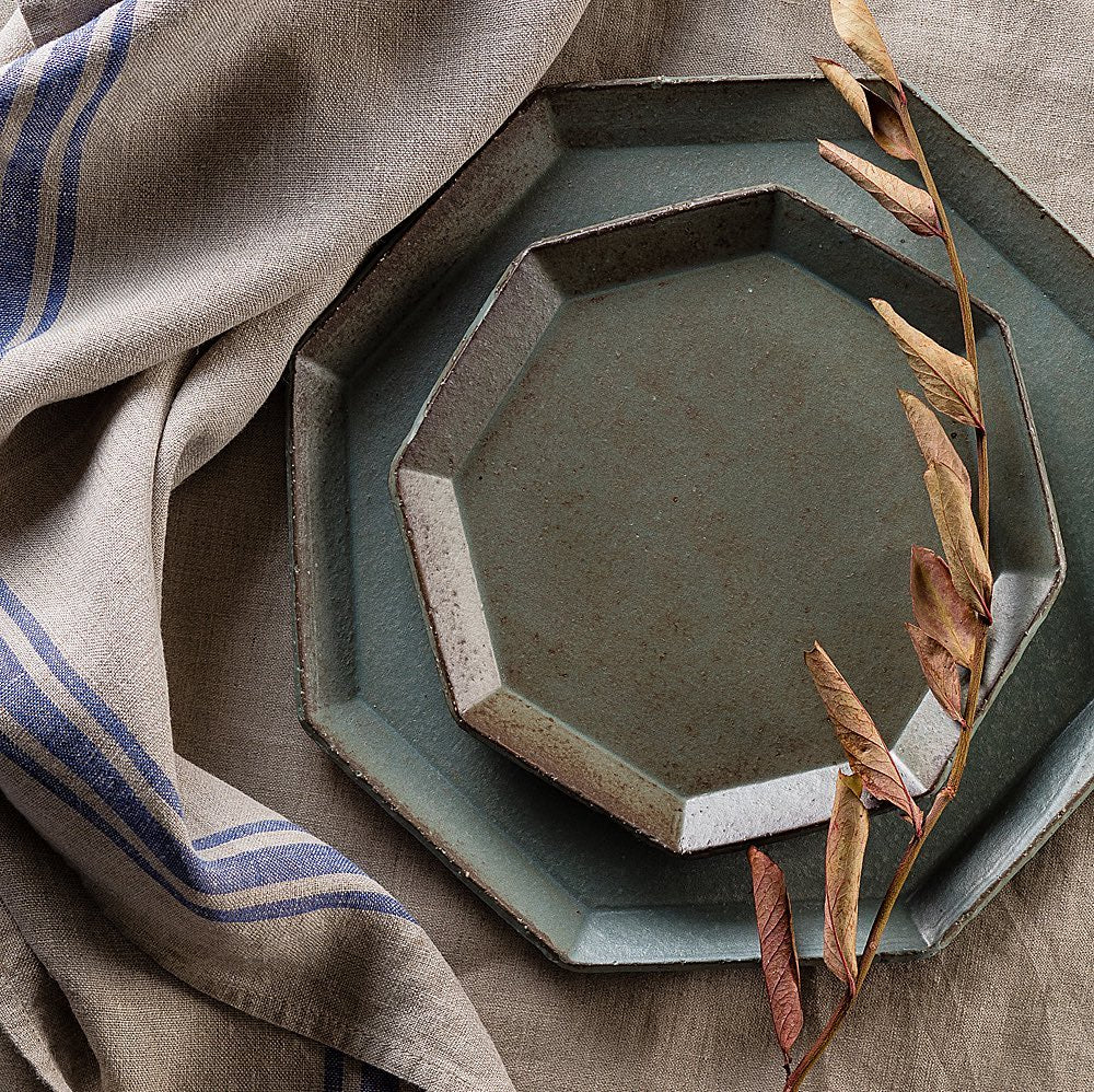 JYUZAN "Angle" Octangle Plate - Minoware 寿山