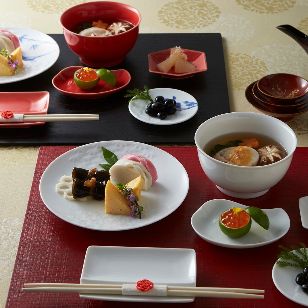 Miyama Traditional Pattern Sho-Chiku-Bai Dinnerware Set (Blue and White Version) - miyama深山食器