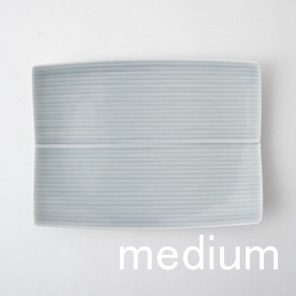 Hakusan Porcelain Rectangular Plate Series