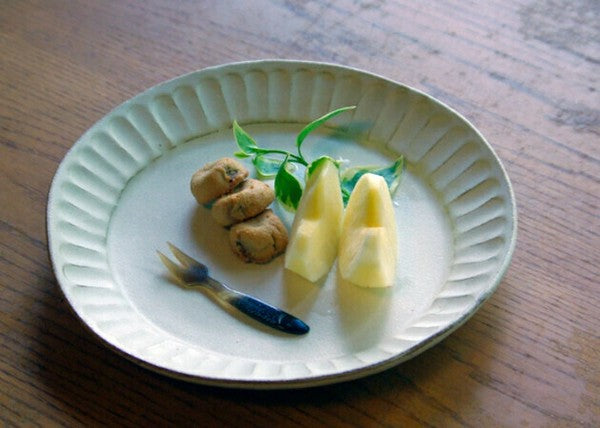 Mashiko Ware Simple Main Plate, Wakasama Pottery