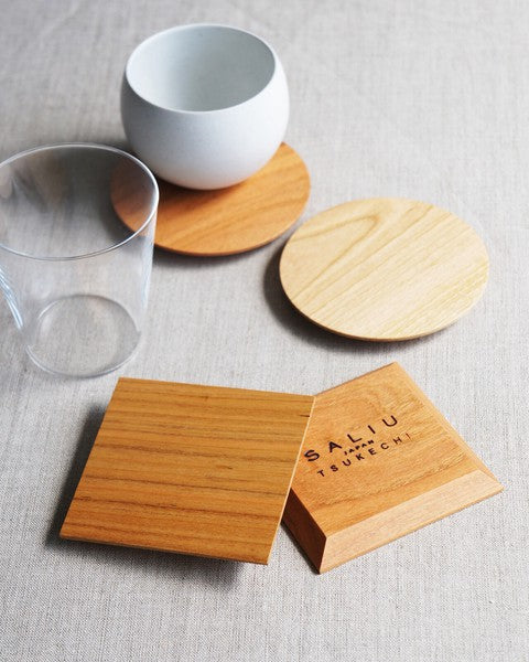 SALIU Solid Wood Coaster