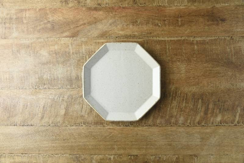 JYUZAN "Angle" Octangle Plate - Minoware 寿山