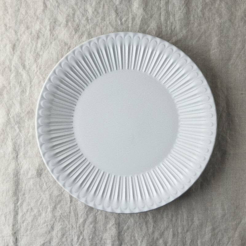 Koyo Toki Shush Grace Round Plate, Minoware