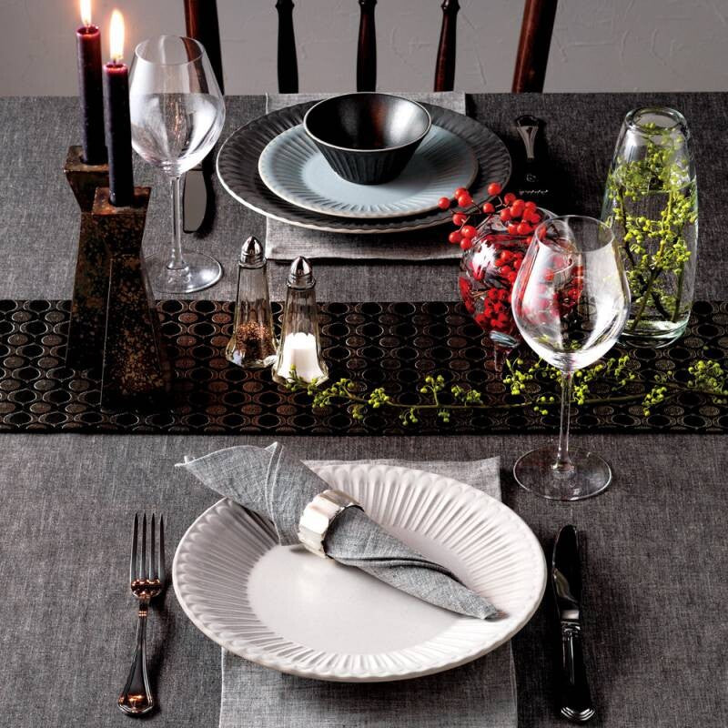 Koyo Toki Shush Grace Round Plate, Minoware