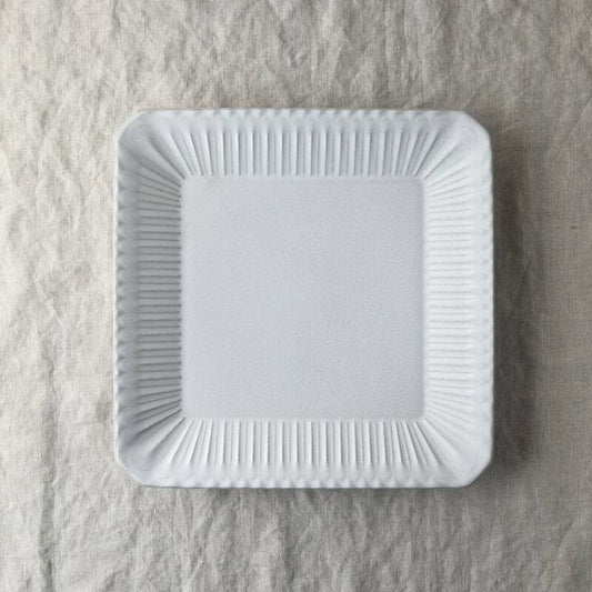 Koyo Toki Shush Grace Square Serving Plate, Minoware