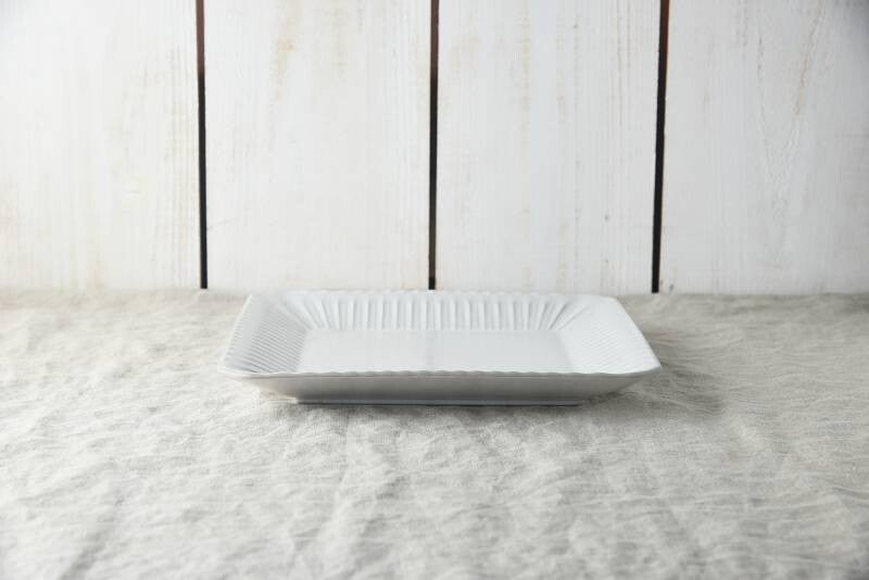 Koyo Toki Shush Grace Square Serving Plate, Minoware