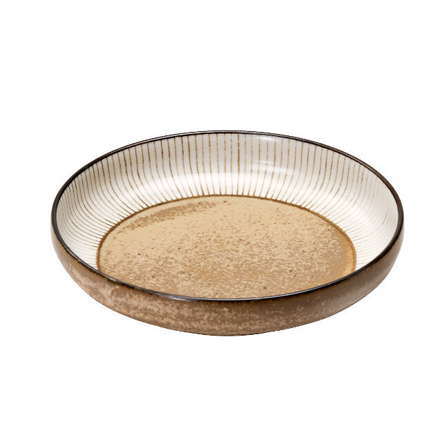 Bloom "Wabi Jyuso" Plate, Minoware