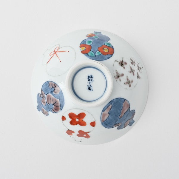 Arita Ware "Six Gourds" Rectangle Main Dish Plate by TOKUSHICHI KILN