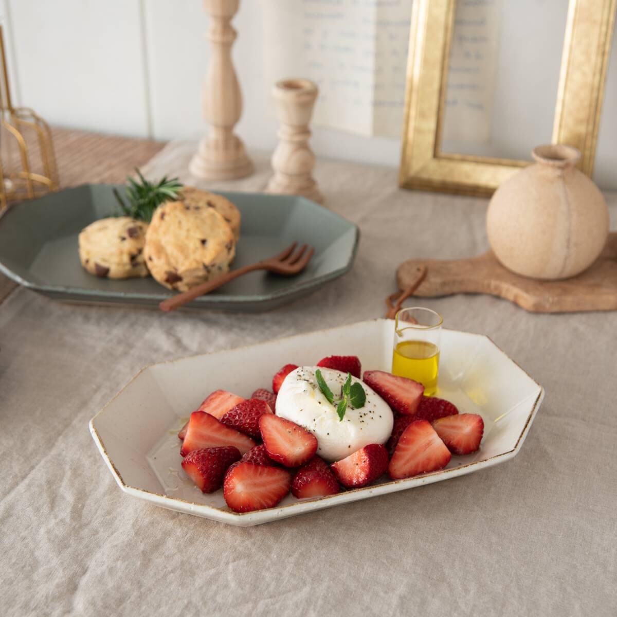 JYUZAN "Angle" Pasta Bowl - White