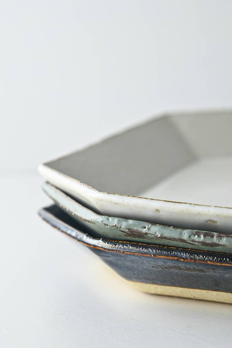 JYUZAN "Angle" Pasta Bowl - Green