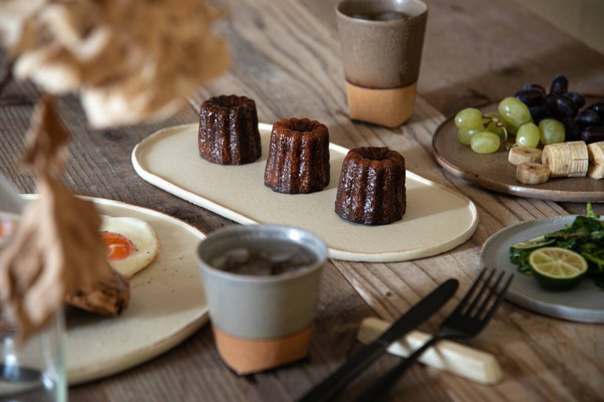 JYUZAN Branche 32cm Oval Plate - Lavender