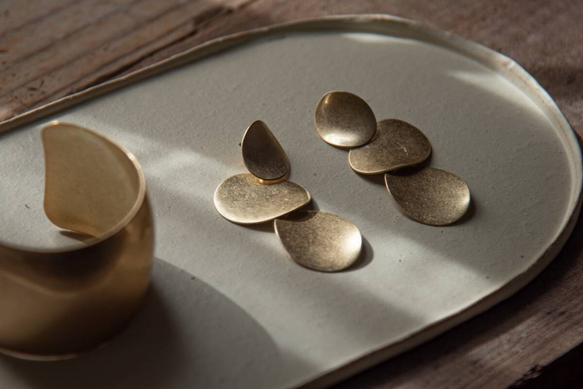 JYUZAN Branche 32cm Oval Plate - Lavender