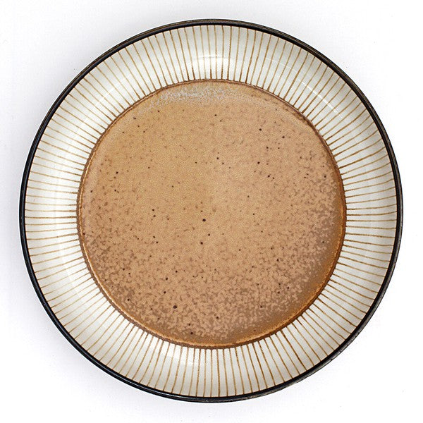 Bloom "Wabi Jyuso" Plate, Minoware