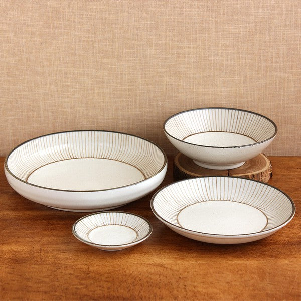 Bloom "Wabi Jyuso" Plate, Minoware