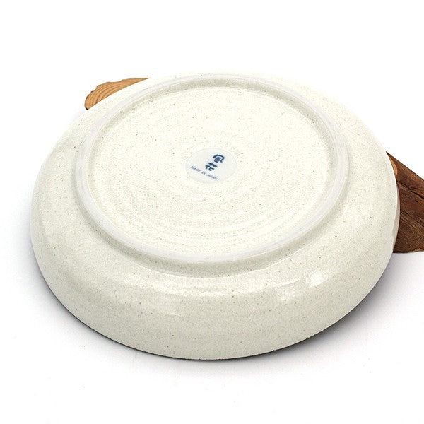 Bloom "Wabi Jyuso" Plate, Minoware