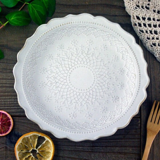 Mashiko Ware French Lace, Wakasama Pottery