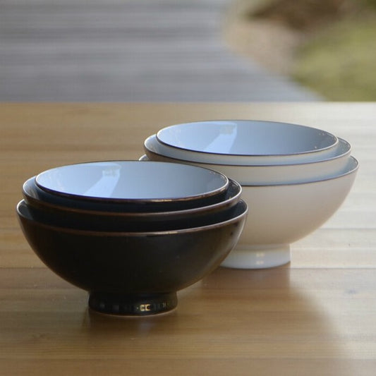Hakusan Porcelain Basic Rice Bowl, Winner of the 2010 Good Design Award