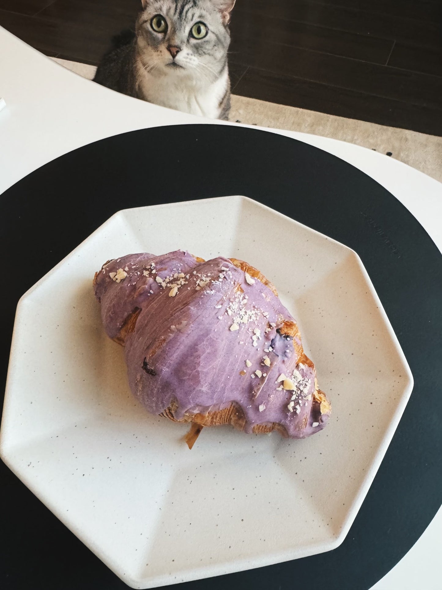 Mitanitouki “Arde” Octagonal Plate and Bowl, Minoware