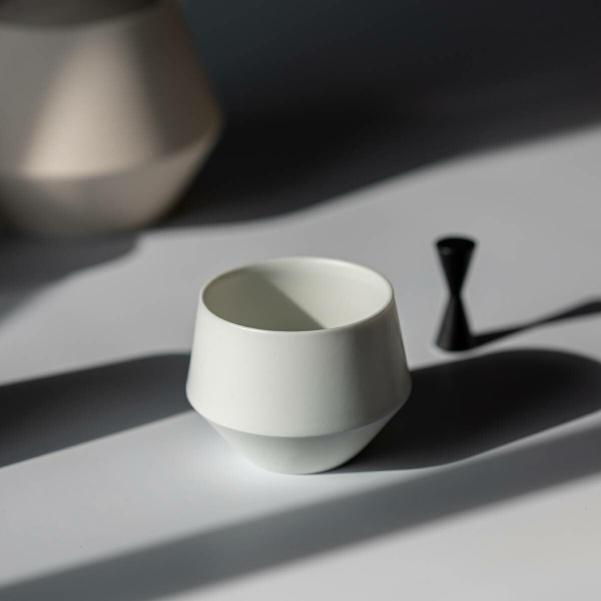 Yamatsu FRUSTUM Sencha Cup (set of 2) - Red Dot Design Award Winner by Yamatsu Kiln 晋山窯