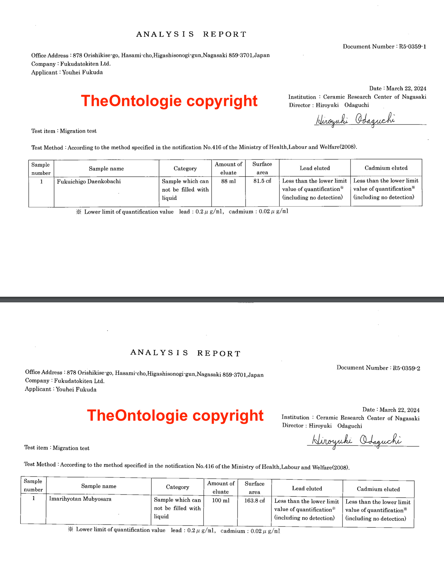 Arita Ware "Six Gourds" Rectangle Plate by TOKUSHICHI KILN 徳永製陶所 徳七窯