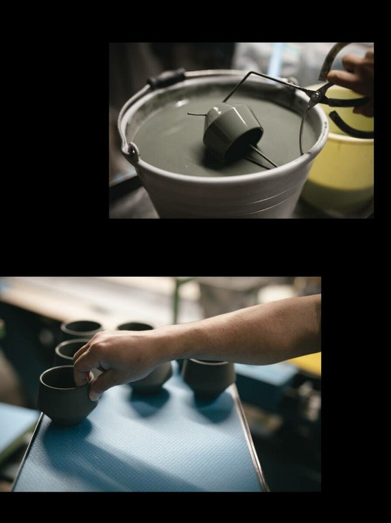 Yamatsu FRUSTUM Tea Cup (set of 2) - Red Dot Design Award Winner by Yamatsu Kiln 晋山窯