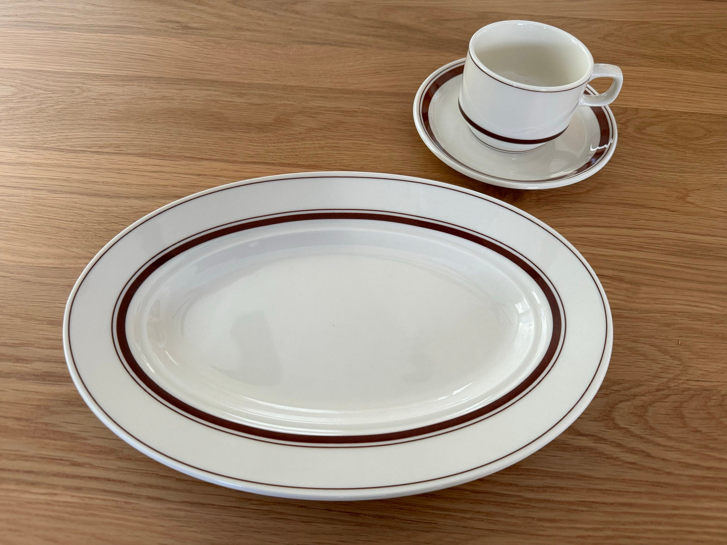 Koyo Toki "Wild Village" Vintage Style Plate