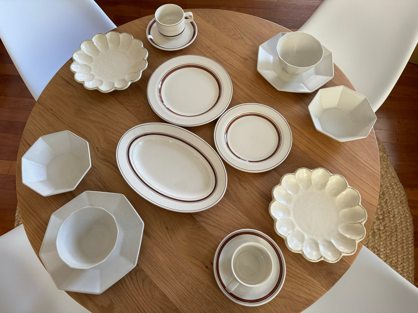 Koyo Toki "Wild Village" Vintage Style Plate