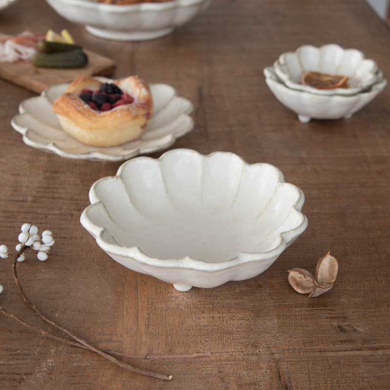 RINKA porcelain plate and bowl Kaneko Kohyo Pottery 小兵製陶所