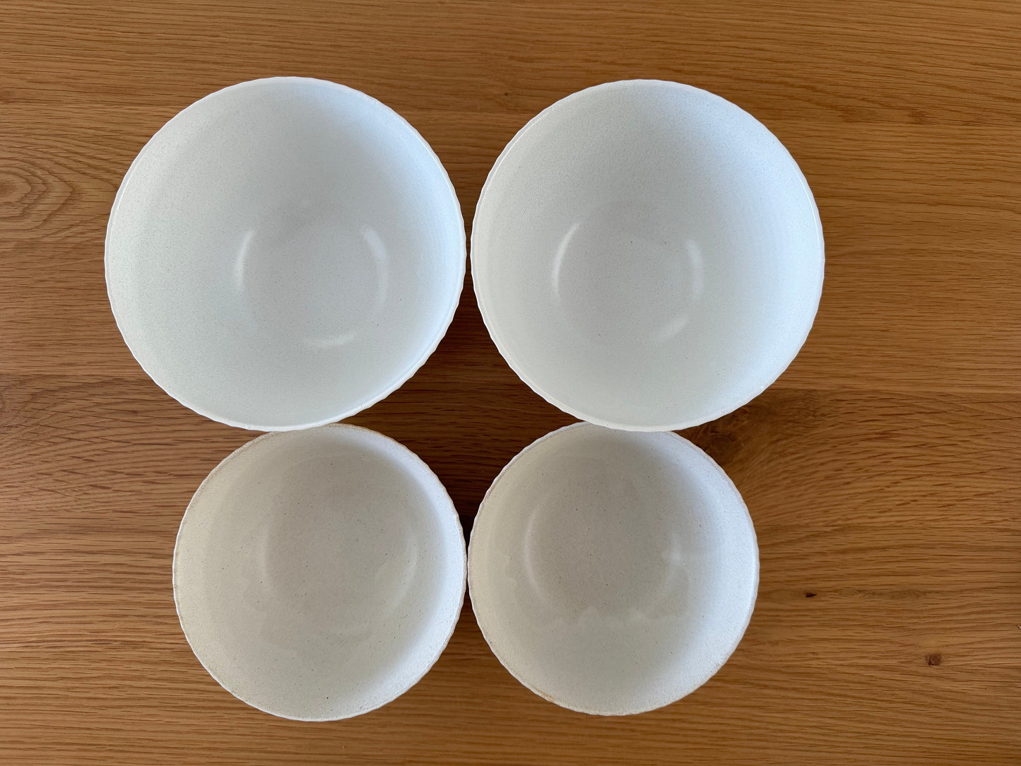 Mitanitouki Handmade Minoware Cafe Vibe Small Rice Bowl, Pair of 2