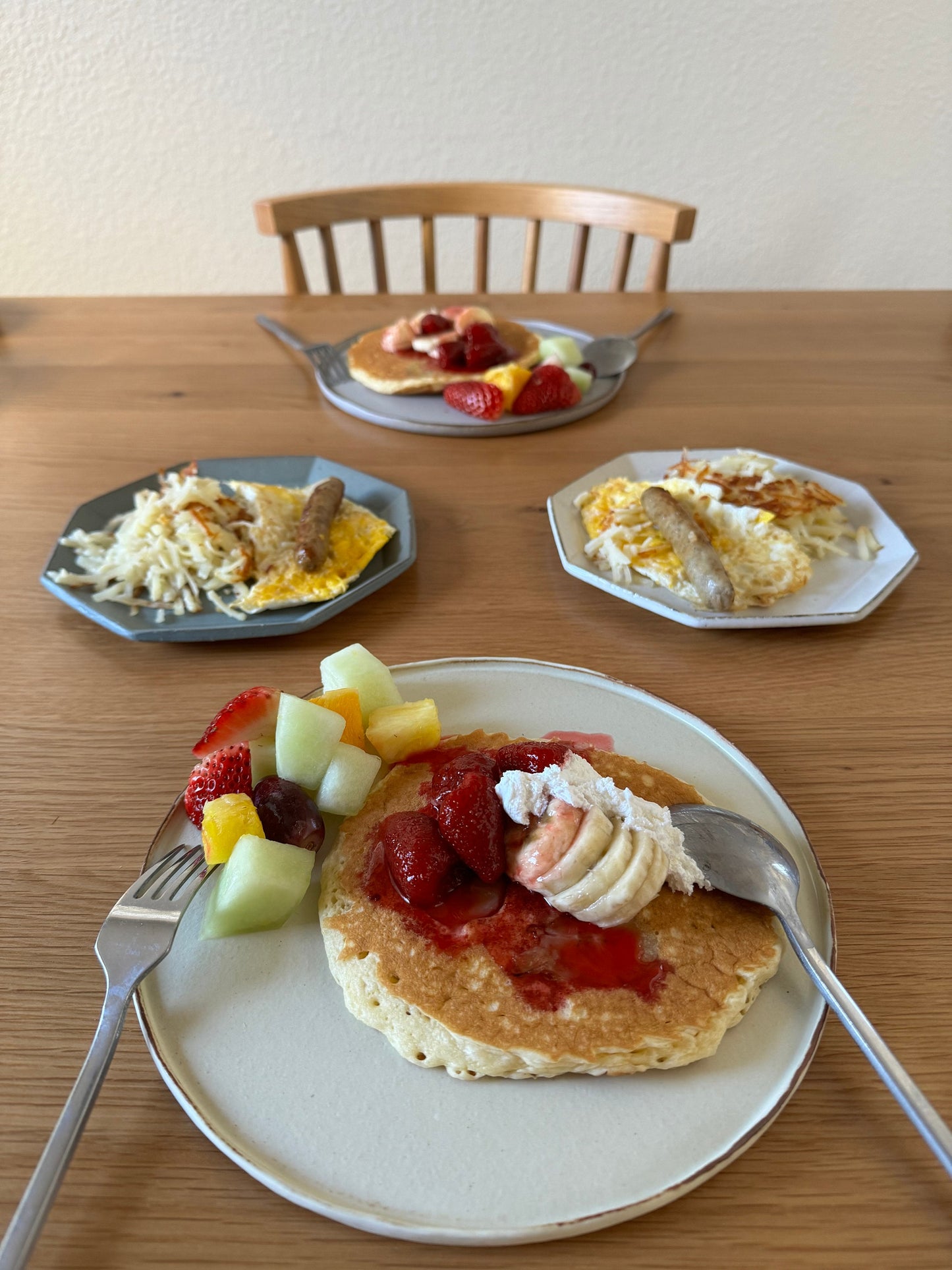 JYUZAN "Blanche" Round Brunch Plate - Minoware 寿山