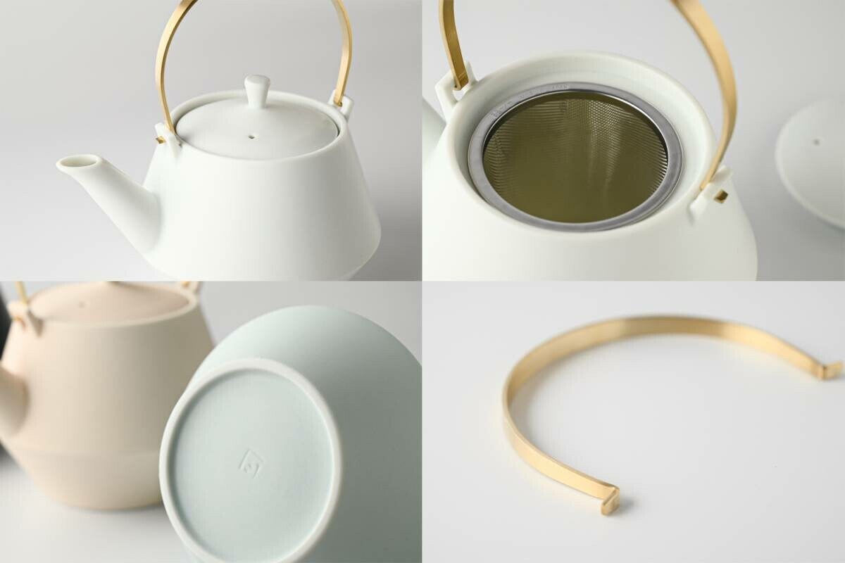 Yamatsu FRUSTUM Teapot - Red Dot Design Award Winner by Yamatsu Kiln 晋山窯