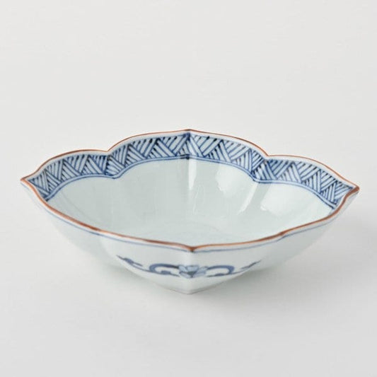 Koringama Flower-Shaped Japanese Side Dish Bowl