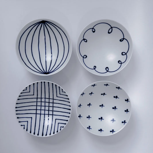 Hakusan Porcelain Flat Bowl/HIRACHAWAN 白山陶器平茶わん, Good Design Award (G Mark) in 1993 and the Long Life Design Award in 2004