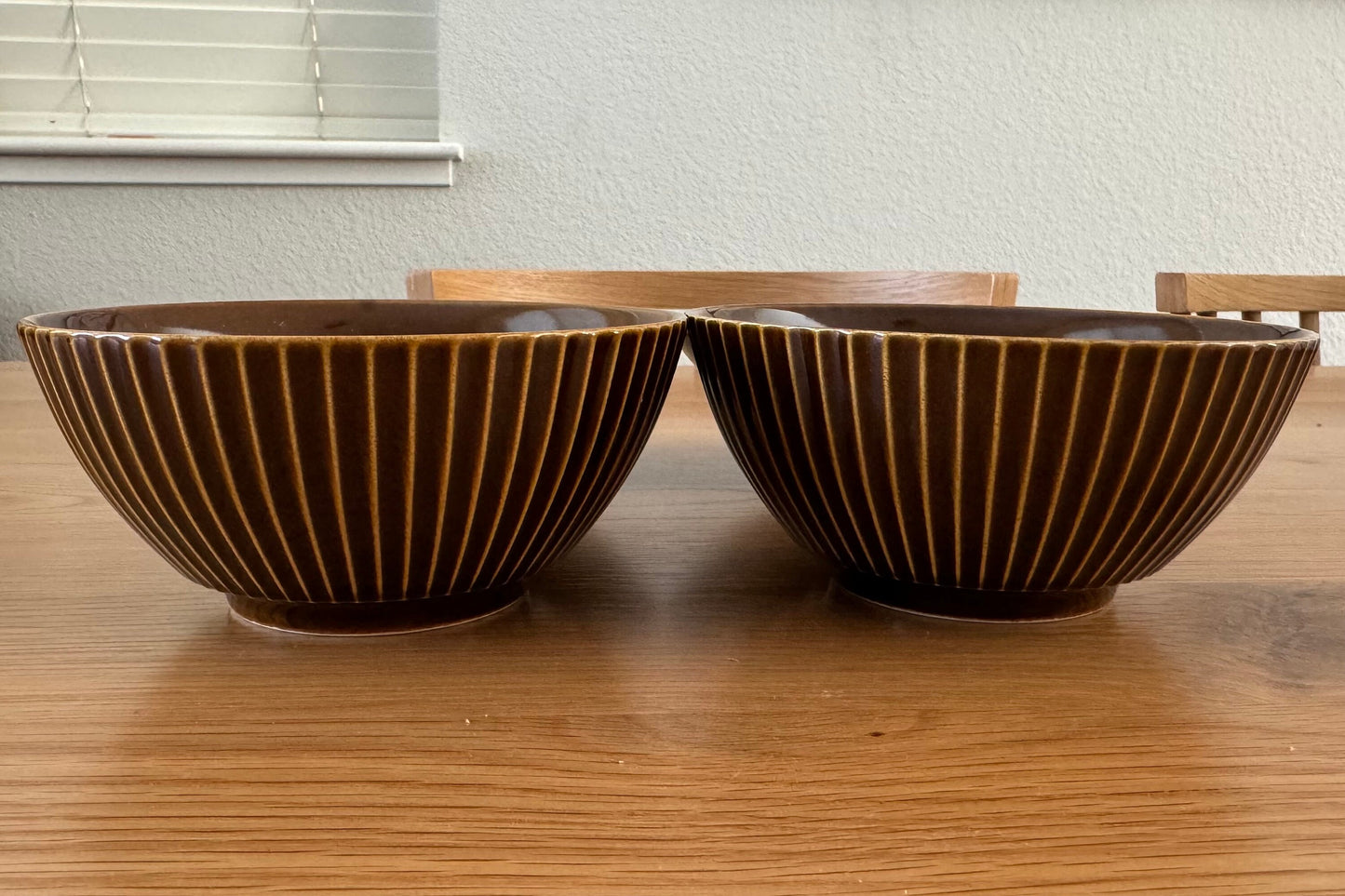 Mitanitouki Handmade Minoware Cafe Vibe Small Rice Bowl, Pair of 2