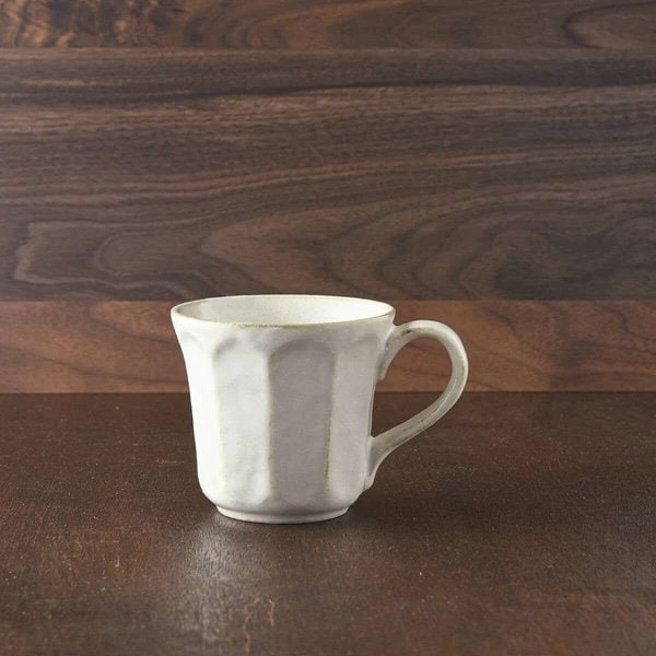 RINKA porcelain mug 12cm, saucer 15.5cm