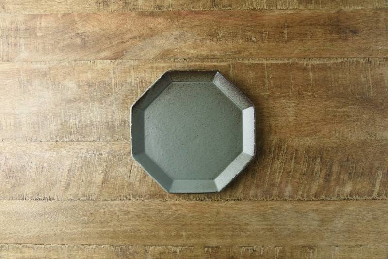 JYUZAN "Angle" Octangle Plate - Minoware 寿山